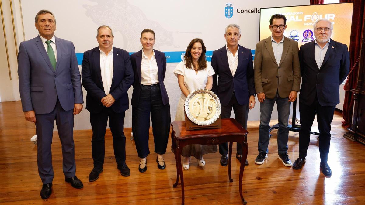 La 'Final Four' de ascenso a la Liga ACB pisa fuerte en A Coruña con el Leyma: "Un espectáculo de primera"