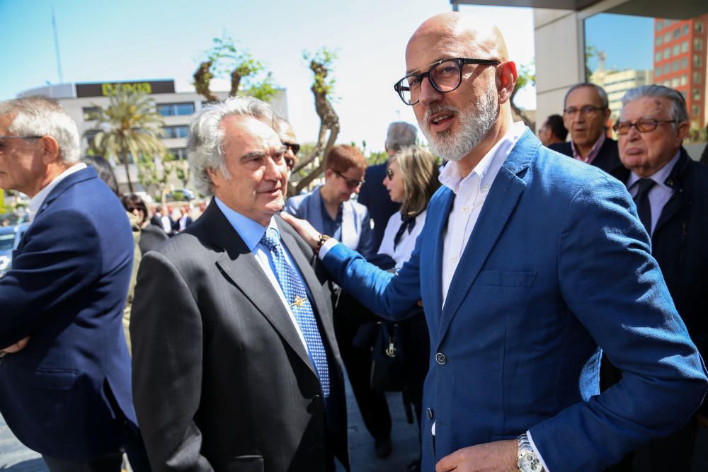 Funeral del exalcalde de Murcia Clemente García