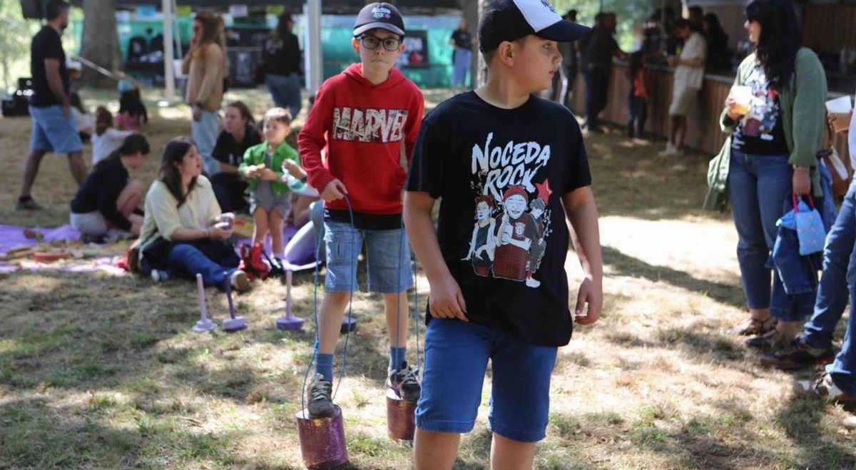 Aumenta a afluencia de público na novena edición do Noceda Rock