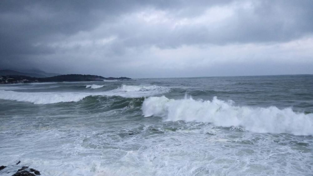 Llevantada a la costa de l'Alt Empordà 1-M