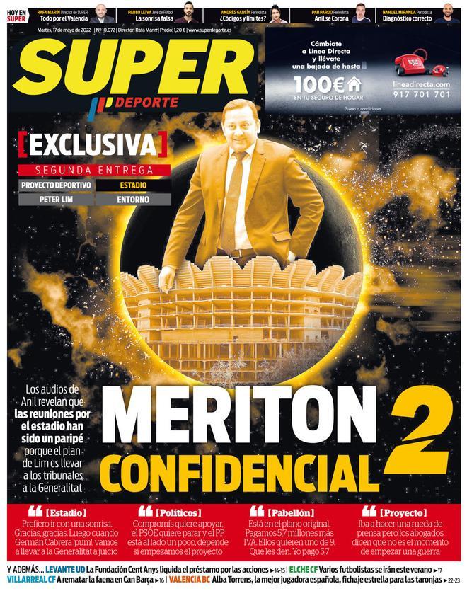 Estas son las portadas de la prensa deportiva de hoy