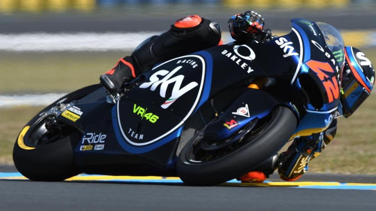 Pecco Bagnaia, líder del campeonato de Moto2