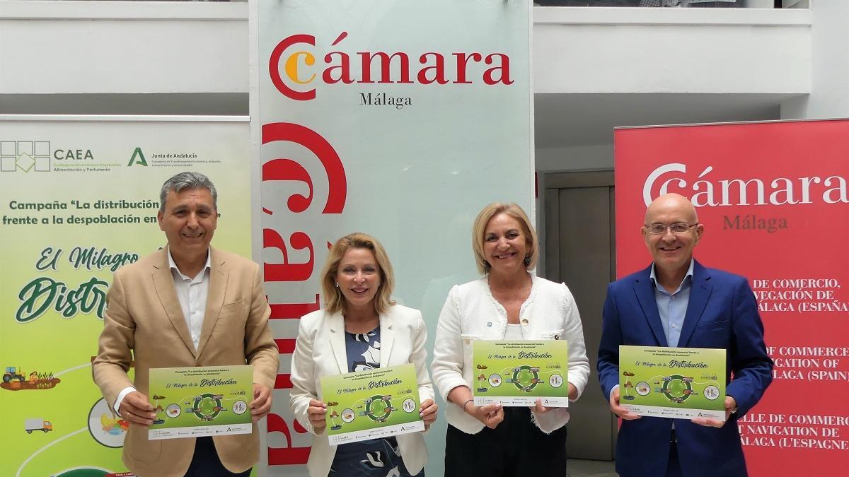 La presentación de la campaña de CAEA en Málaga.