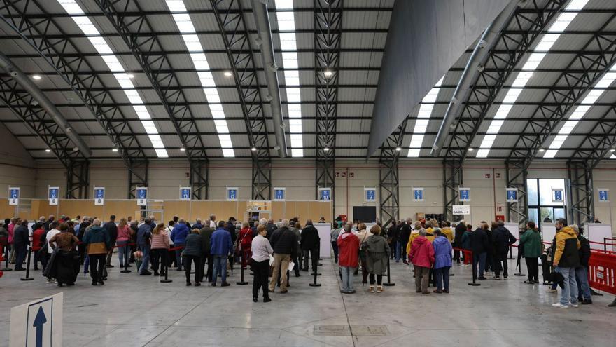 Reapertura del “vacunódromo” del Ifevi el pasado octubre para vacunar de la gripe.