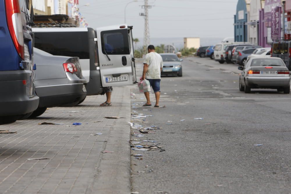 Usuarios del polígono del Boch de Crevillent recog