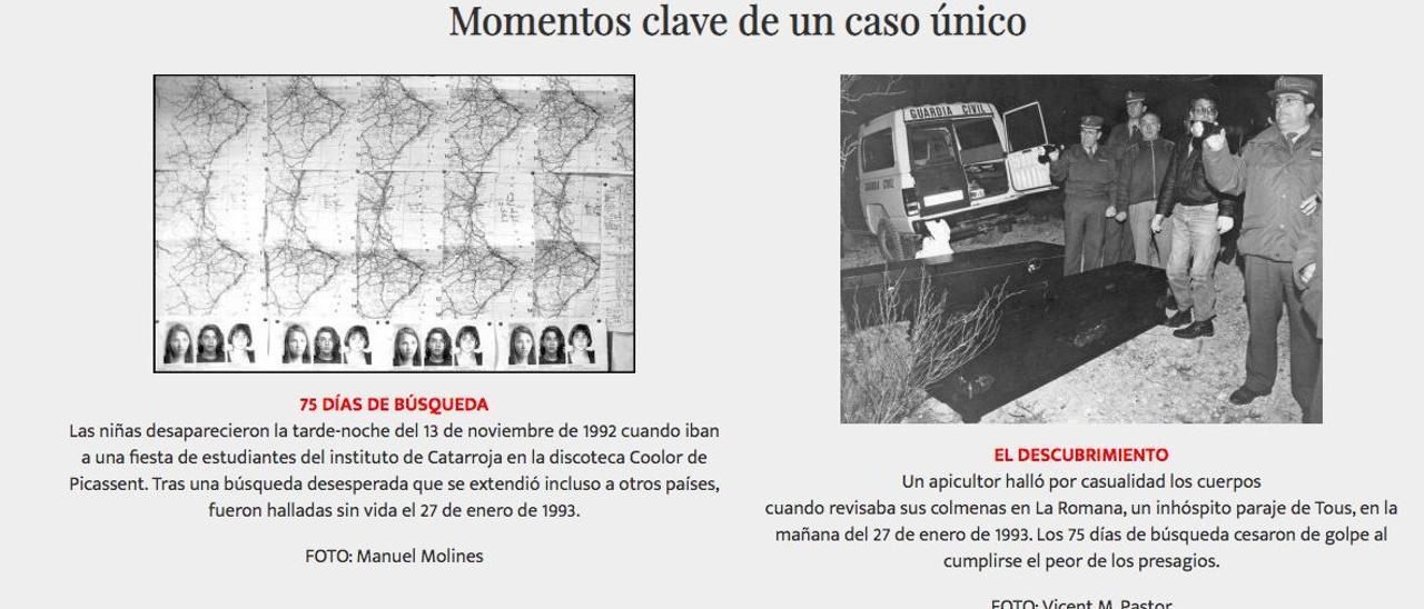 Caso Alcàsser: momentos clave