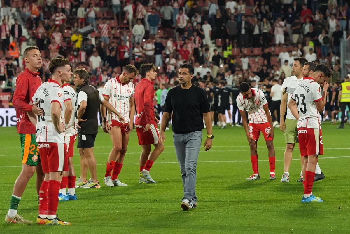 El Girona és incapaç de derrotar l'Elx i baixa a Segona (1-1) El Girona és incapaç de derrotar l'Elx i baixa a Segona