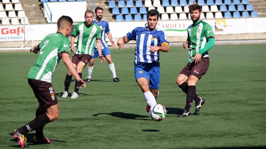 El Figueres va guanyar 2-0 al Peralada fa dues setmanes