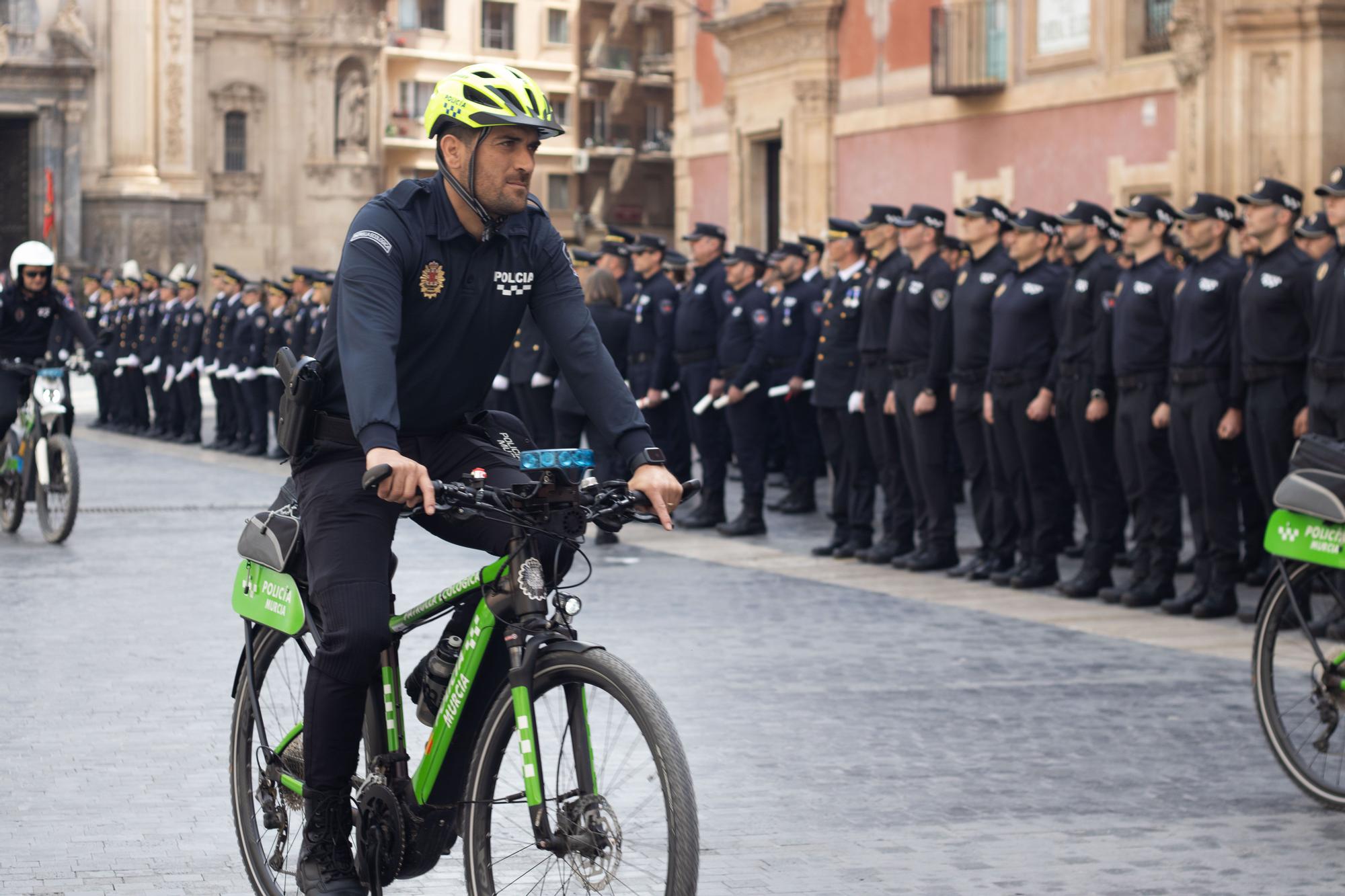 La Policía Local de Murcia celebra San Patricio