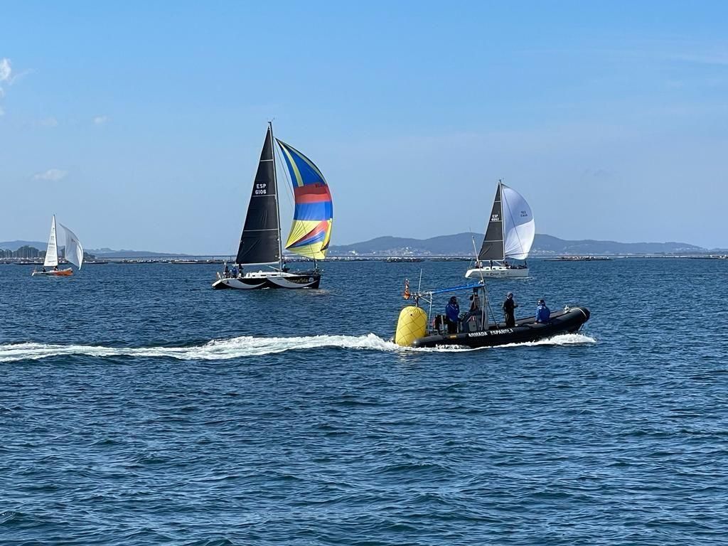 Participantes en la XXVII Regata Almirante Rodríguez Toubes de cruceros.