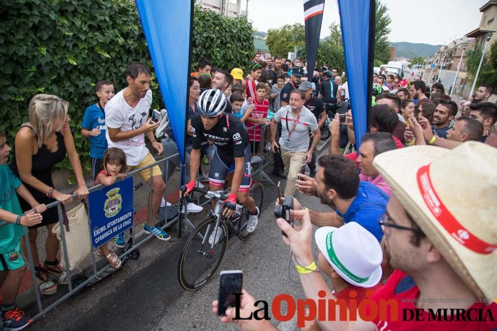 Vuelta ciclista a España: Salida en Caravaca