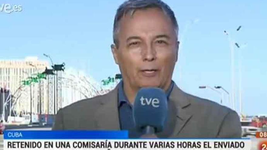 El periodista Vicenç Sanclemente, enviado especial a La Habana.