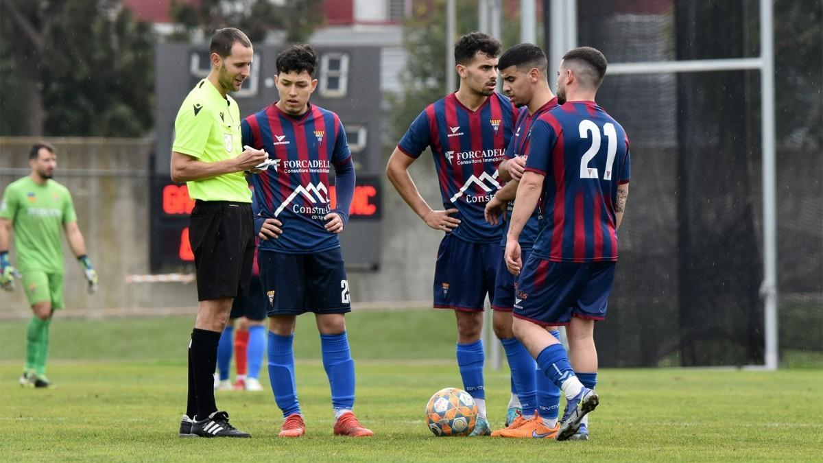 Jugadores del Gavà, en una imagen de esta temporada