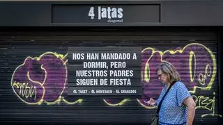 La razón de la clausura obligatoria del conocido bar "4 latas Diagonal"