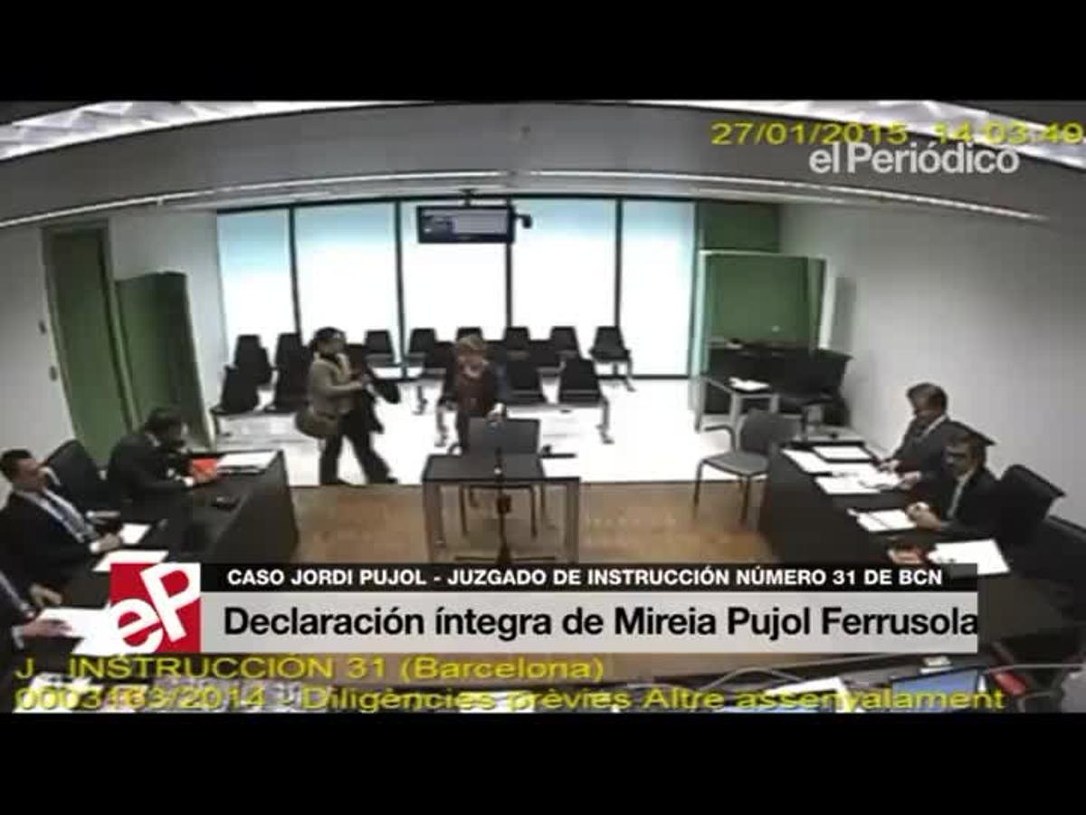 Declaració íntegra de Mireia Pujol Ferrusola.