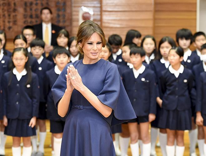 US First Lady Melania Trump in Japan