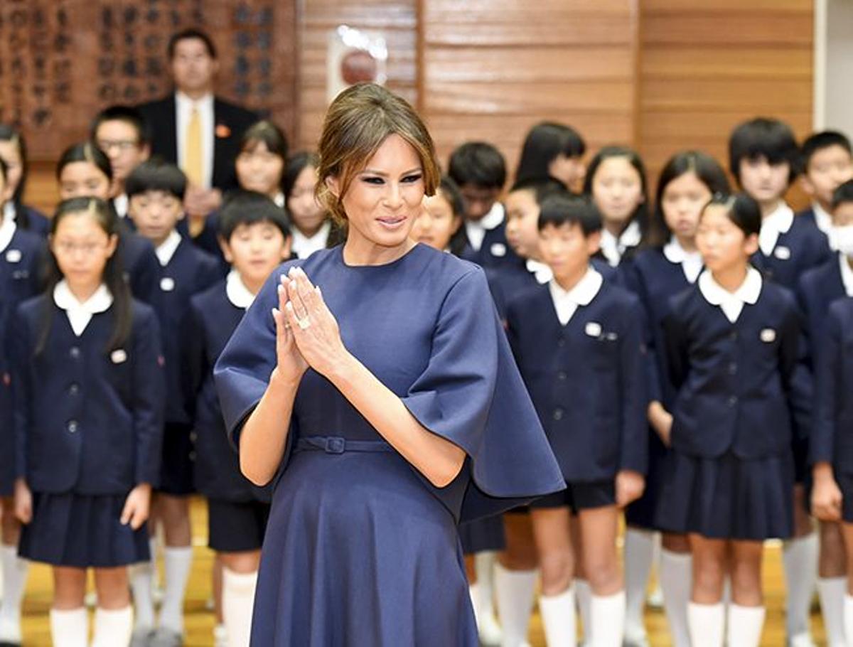 US First Lady Melania Trump in Japan