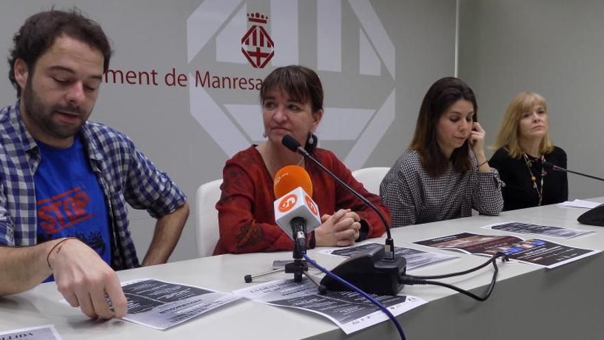 Barri, Santolària, Irujo i Borjas, a la presentació de la campanya