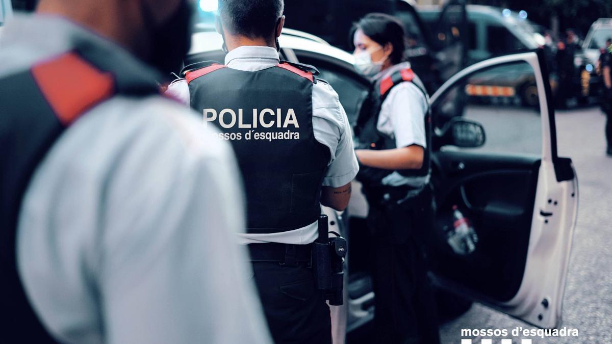 Mossos d&#039;Esquadra en una imatge d&#039;arxiu