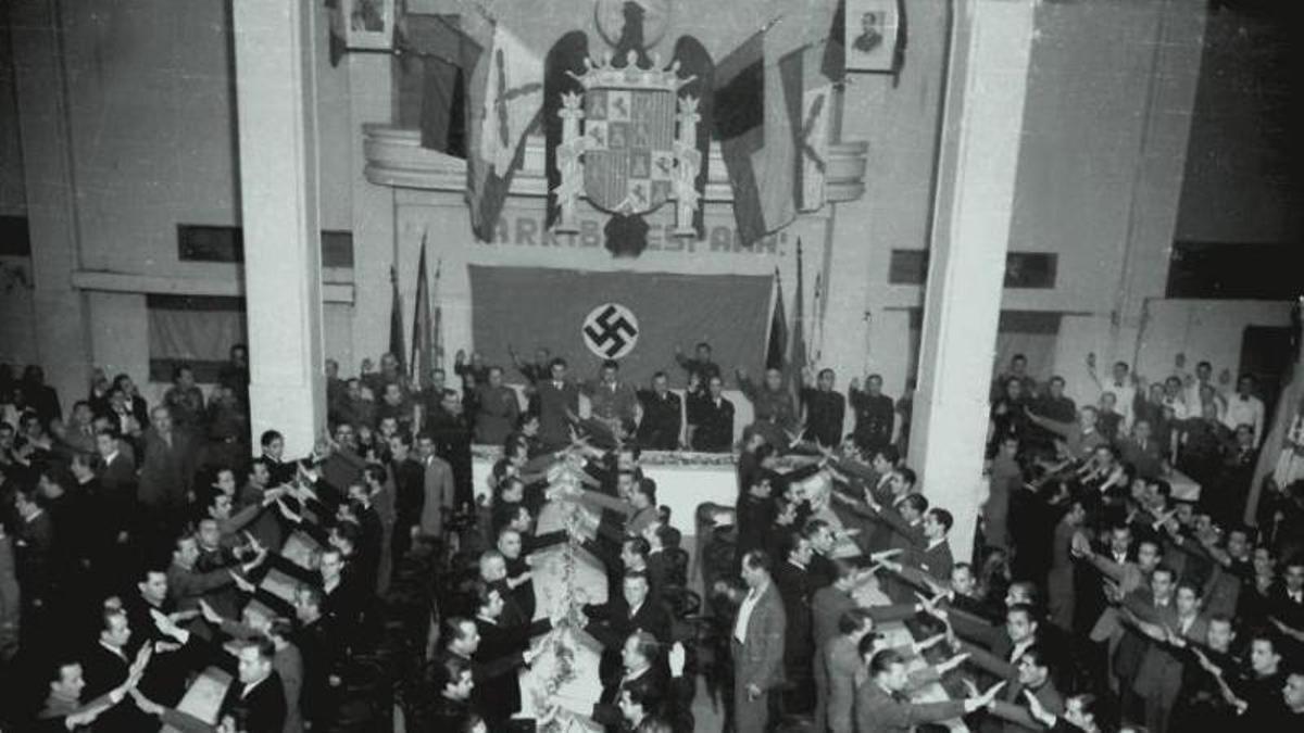 Reunión nazi en València.