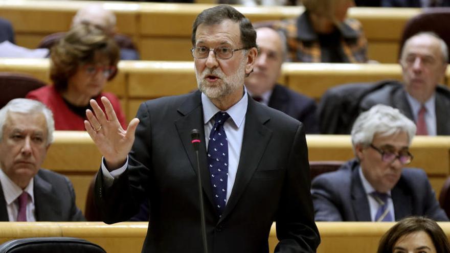 Rajoy, en el Senado