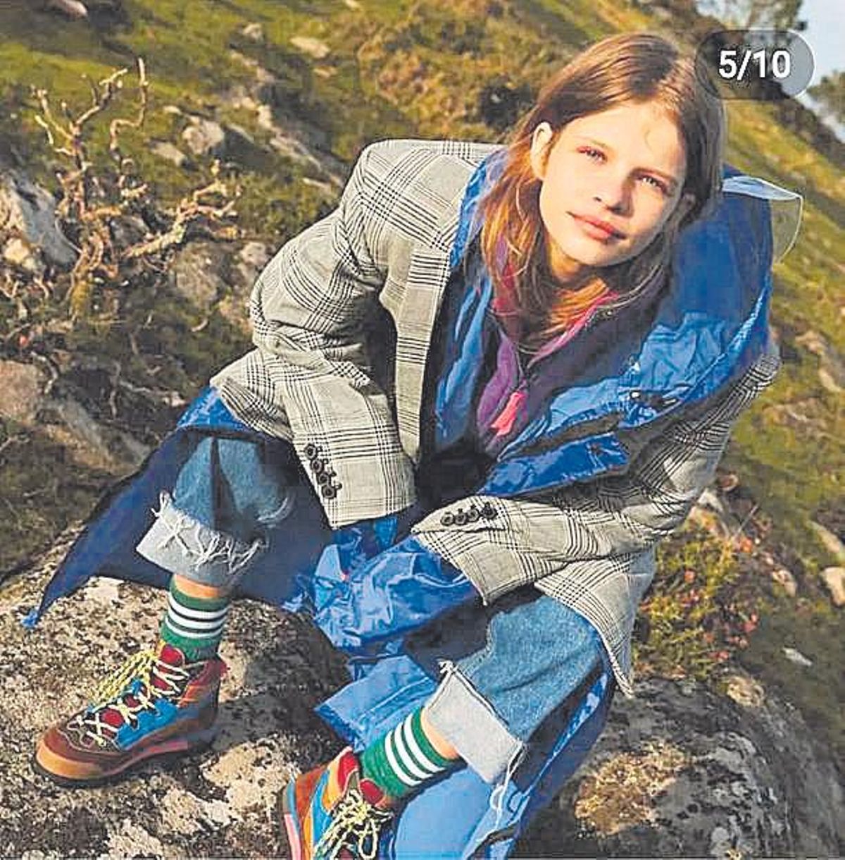Matilda Boyce en el Monte de A Groba para Maison Mangostan