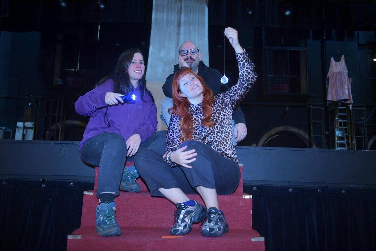 Sol Álvarez, Carlota Mosquera y Nacho Martín