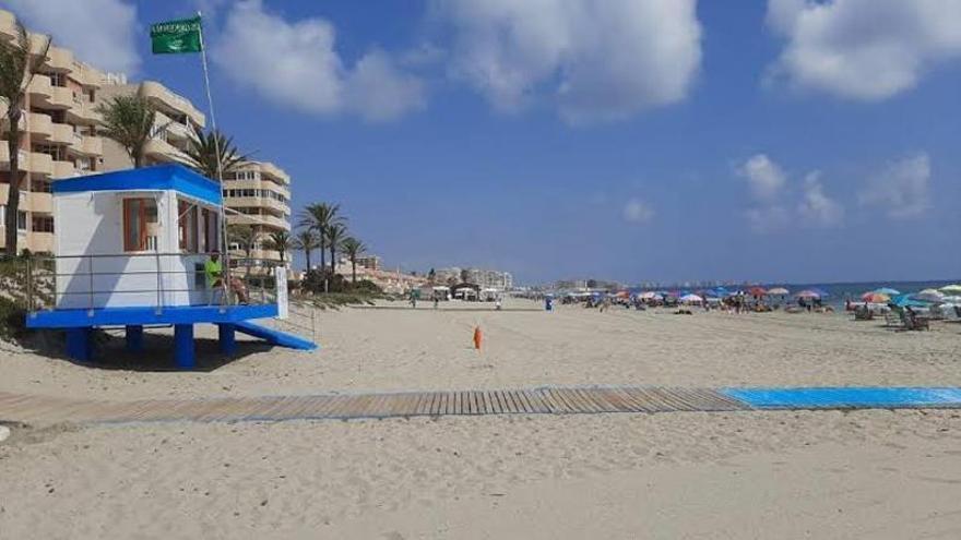 Este es el estado de las playas de la Región de Murcia hoy: Consulta dónde hay bandera roja