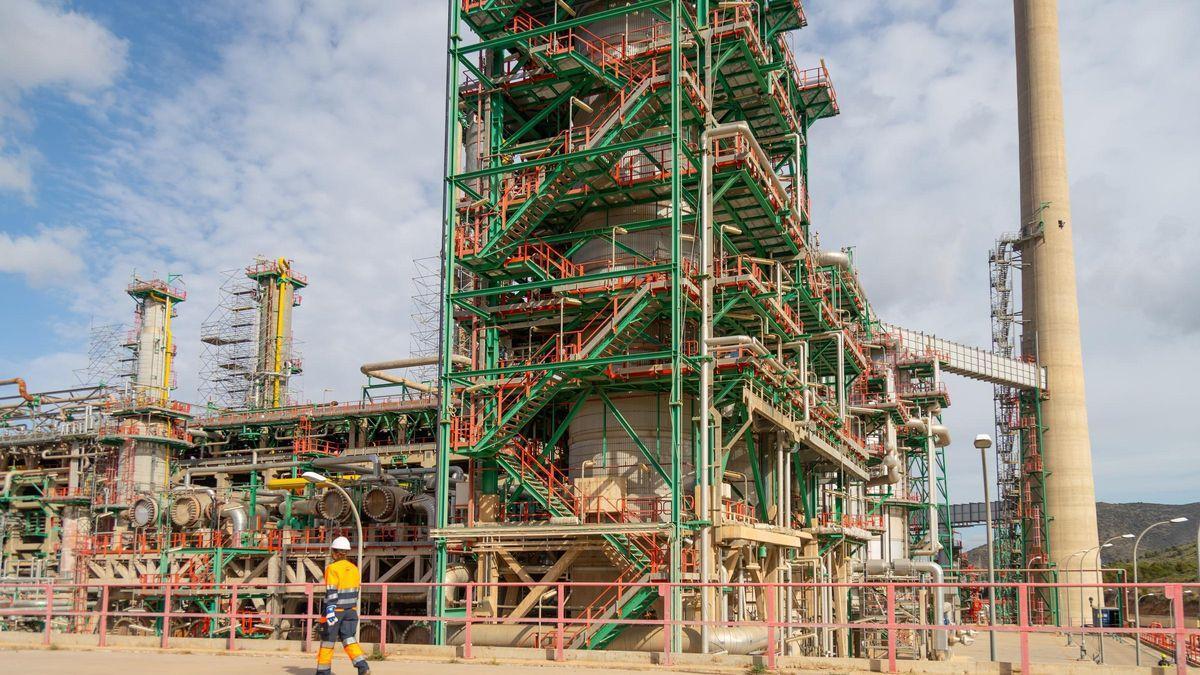 Refinería de Repsol en Cartagena.