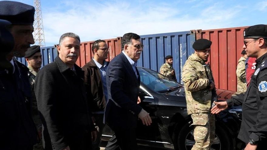 El primer ministro libio, Fayez Sarraj, en una imagen de febrero pasado.