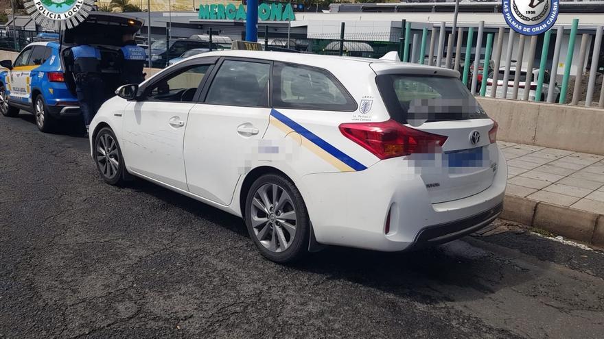 Triplete de delitos de un taxista en Las Palmas de Gran Canaria