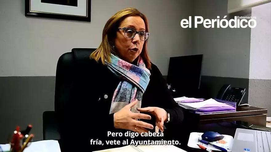 Vídeo | La alcaldesa de Villar de Plasencia rememora el incendio del verano de 2025