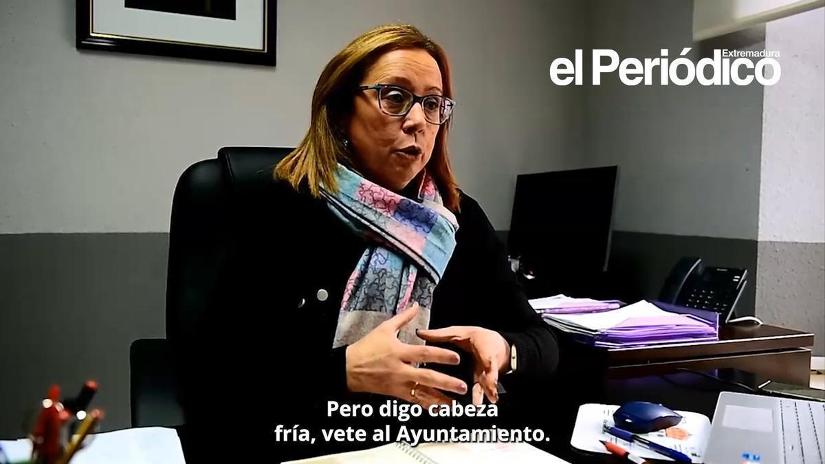 Vídeo | La alcaldesa de Villar de Plasencia rememora el incendio del verano de 2025