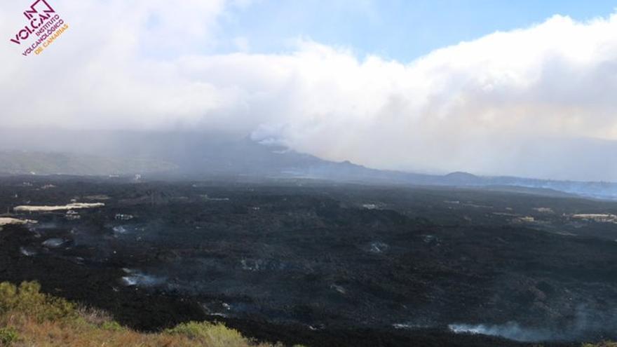 La erupción del volcán de La Palma, desde Tacande