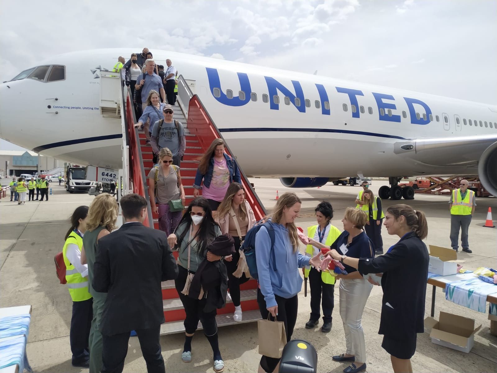 Erster Non-Stop-Flug aus New York in Palma de Mallorca gelandet