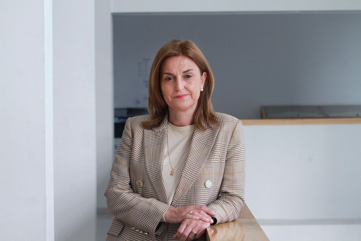Elena Rivo, vicerrectora del campus de Ourense.
