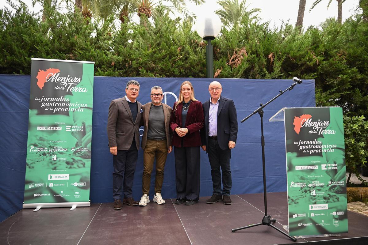 La granada mollar protagonista en la inauguración de Menjars de la Terra en el Restaurante La Taula de Elche