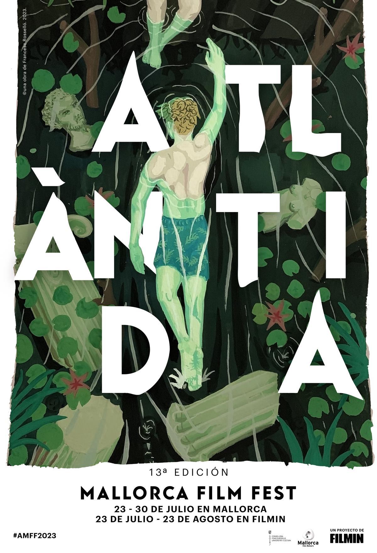 Das diesjährige Plakat des Atlàntida Film Fests.
