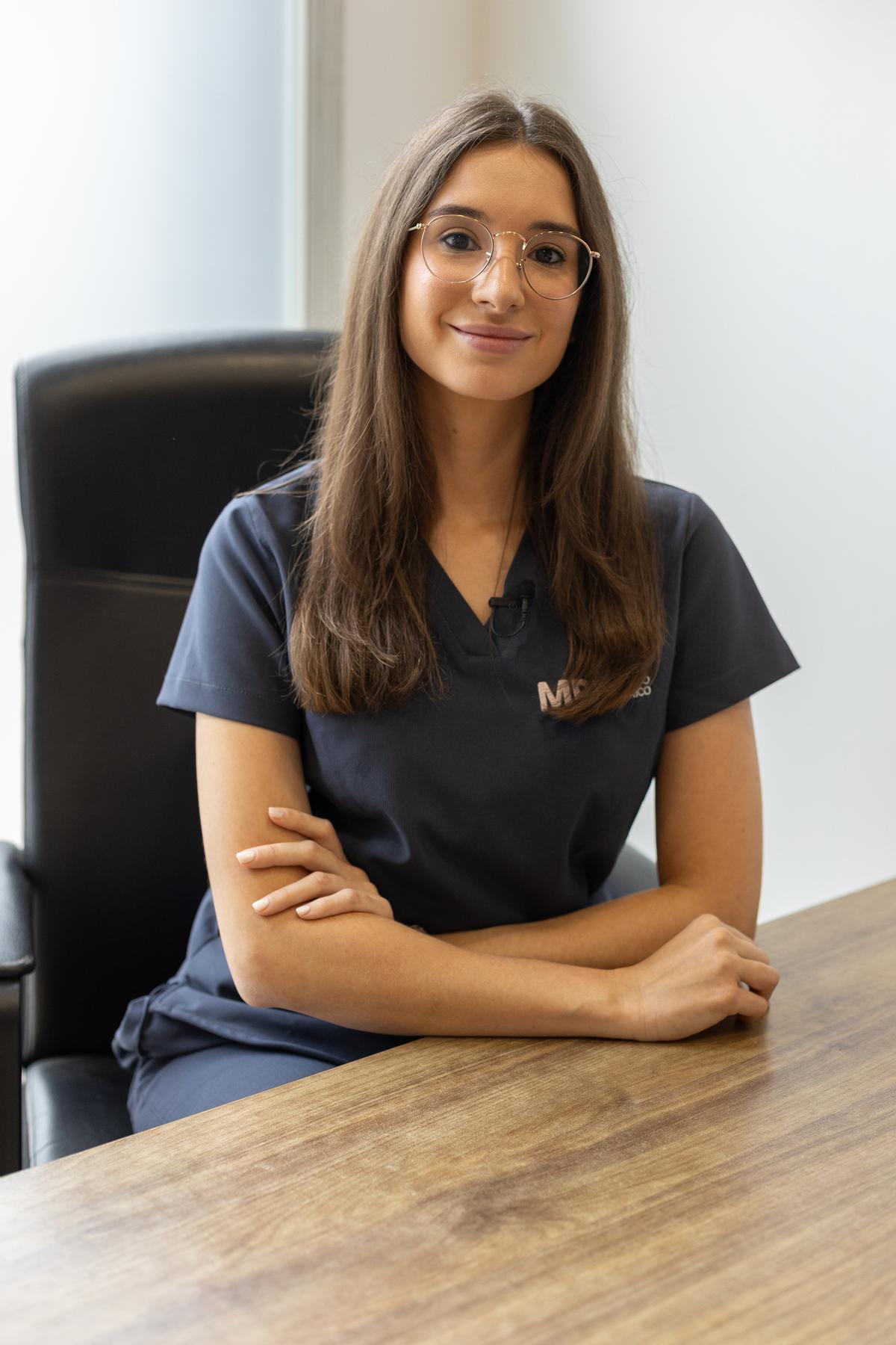 La doctora Ainhoa Burgoa