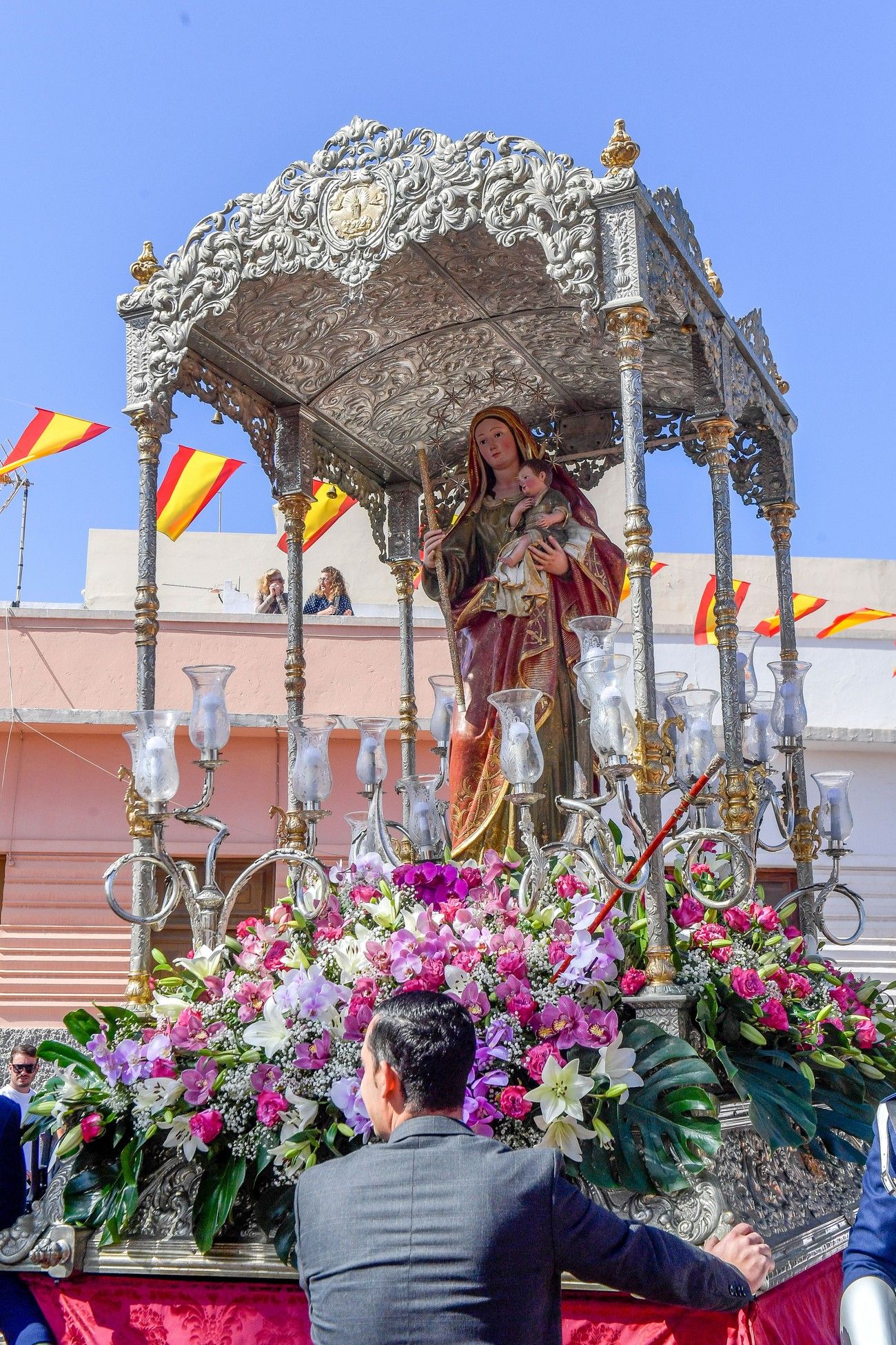 Procesión de la Virgen de la Candelaria en Ingenio