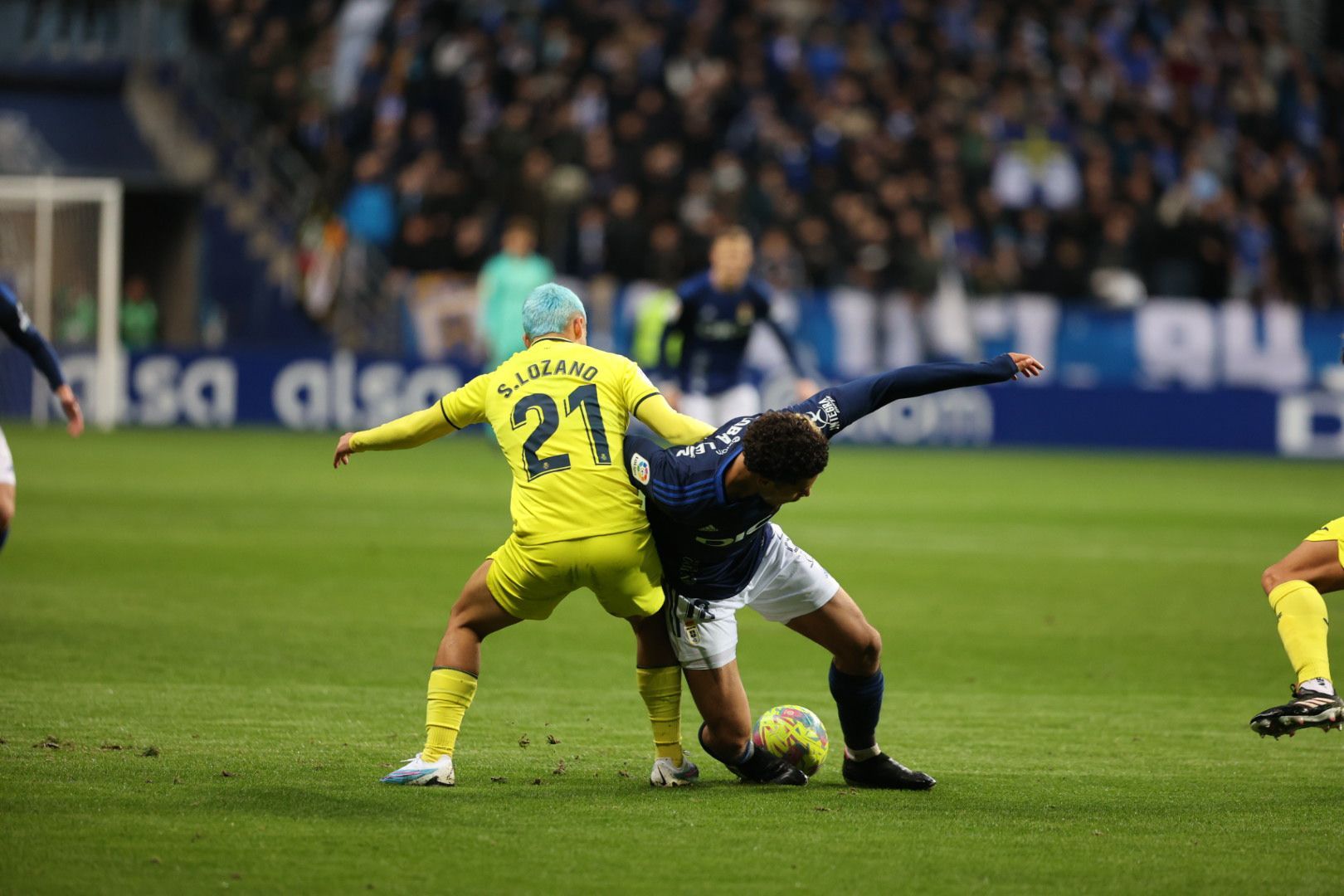 En imágenes: Así fue el Real Oviedo-Villarreal B disputado en el Tartiere