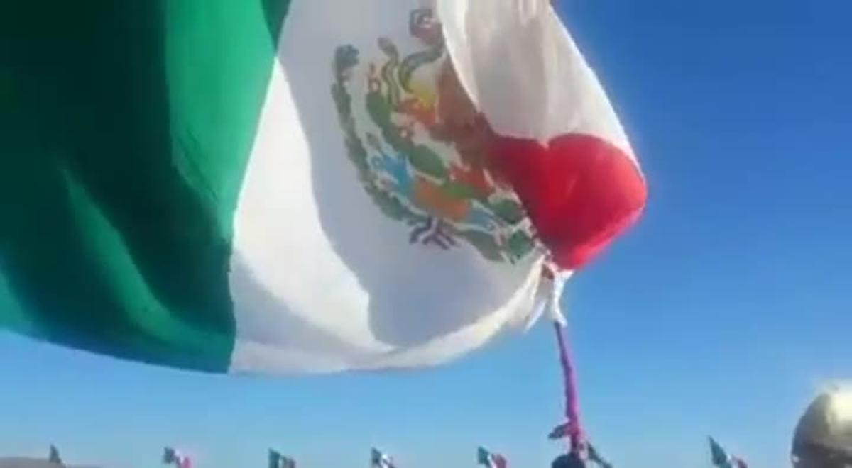 L’espectacular accident d’un militar mexicà a Durango.