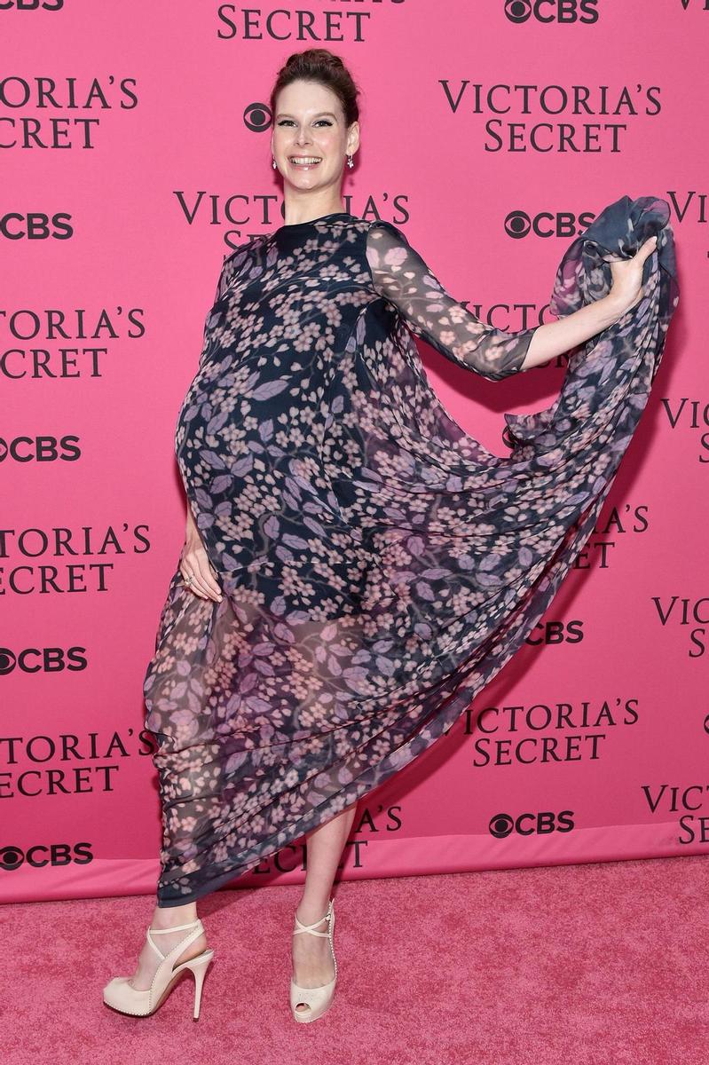 Mary Helen Bowers en el front row de Victoria's Secret Fashion Show 2015