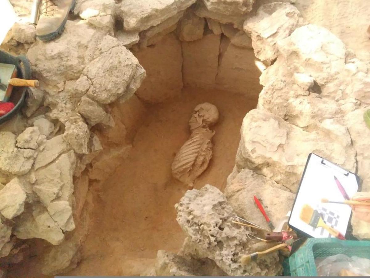 Aparecen nuevos restos humanos con una antigüedad de 2.500 años en Son Real