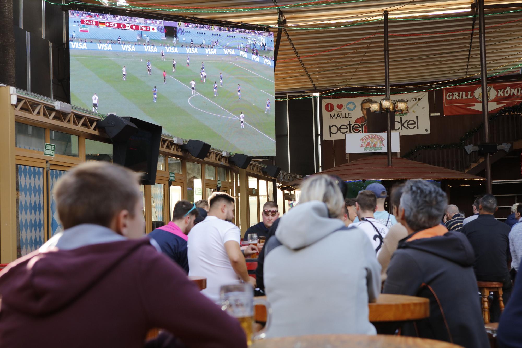 Eindrücke vom Deutschland-Spiel im Bierkönig auf Mallorca