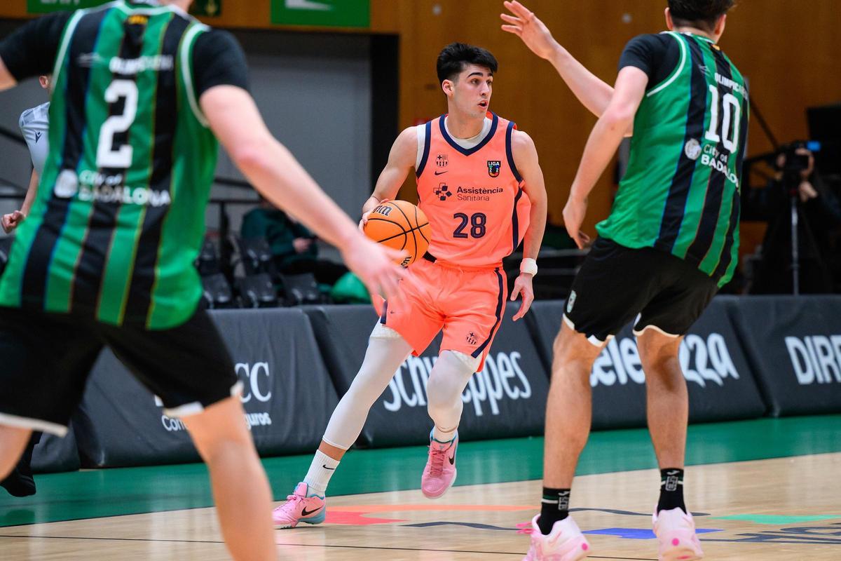 Daniel González dio siete asistencias en la victoria del Barça