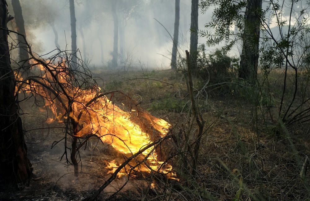 Incendio en Huelva