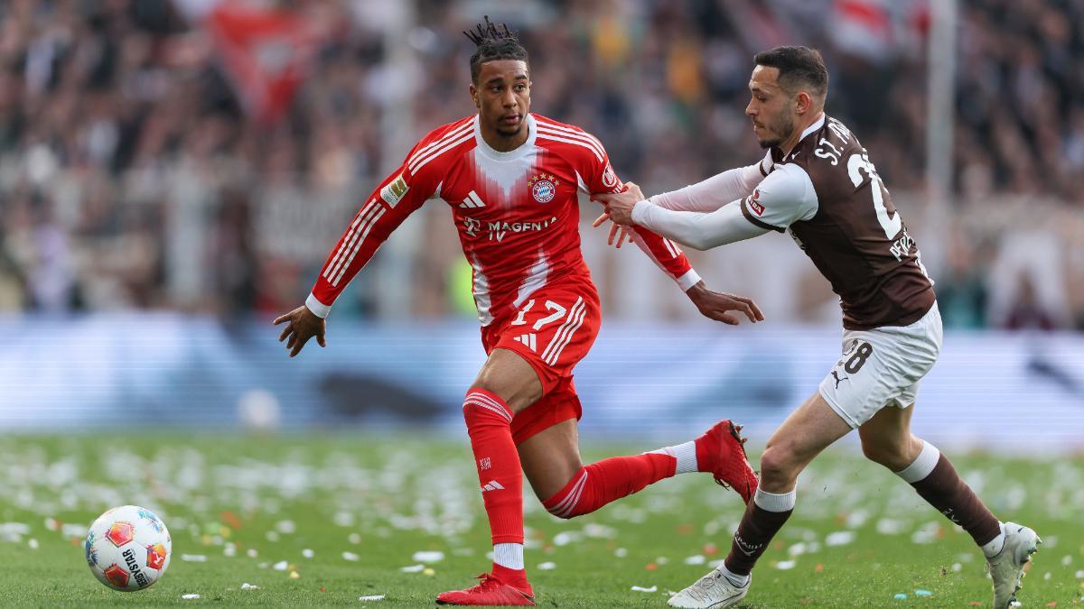 Olise cuajó otro gran partido ante el Sankt Pauli