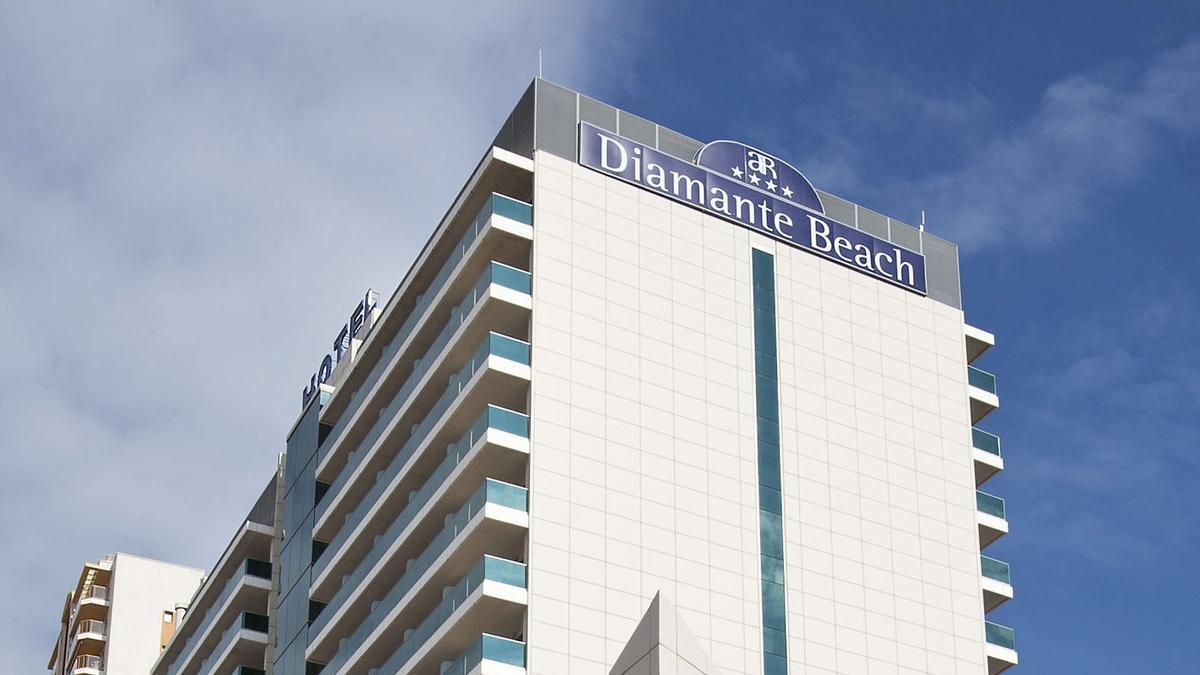 Vista del hotel Diamante Beach.