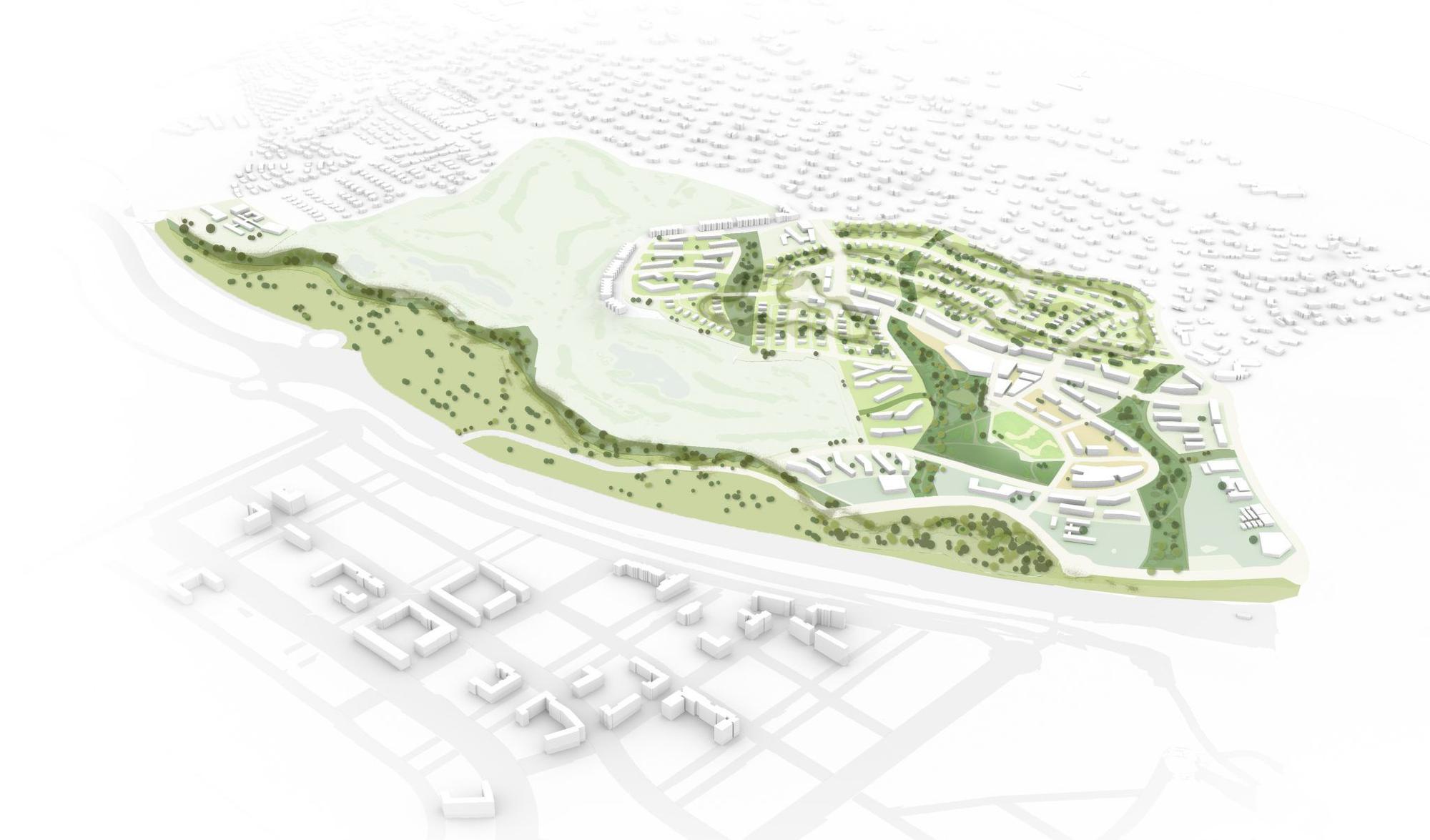 Luz verde a la construcción de 1.400 viviendas junto a la urbanización  madrileña de los famosos